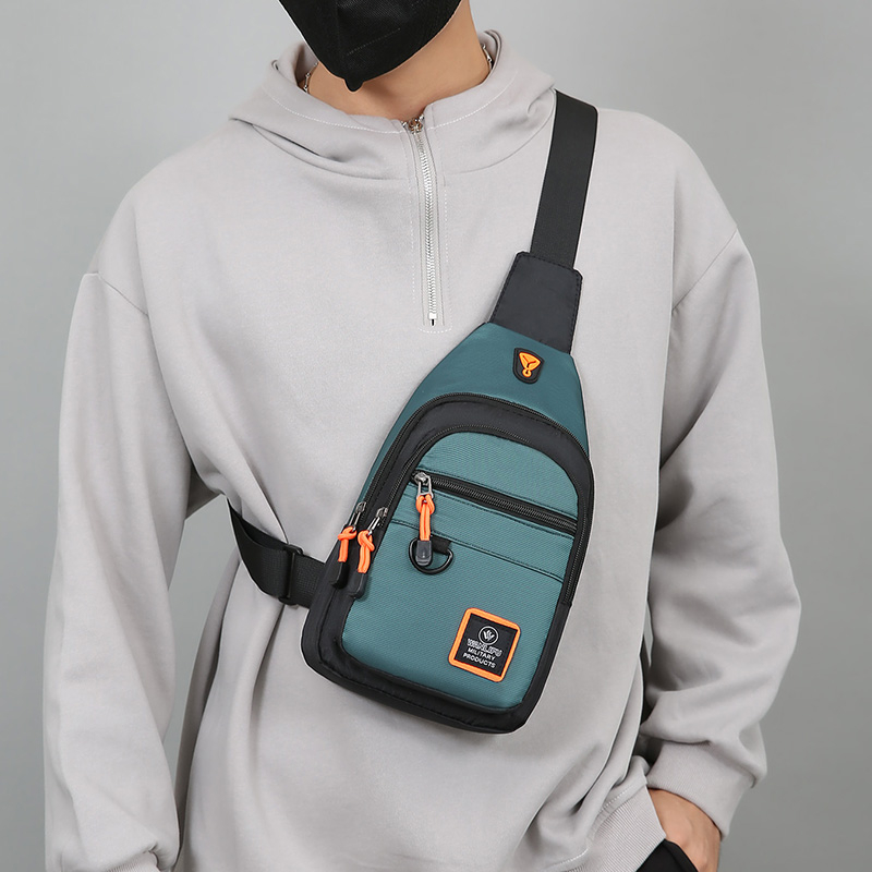 Sports Equipment Box - Casual Men Chest Bag Nylon Small