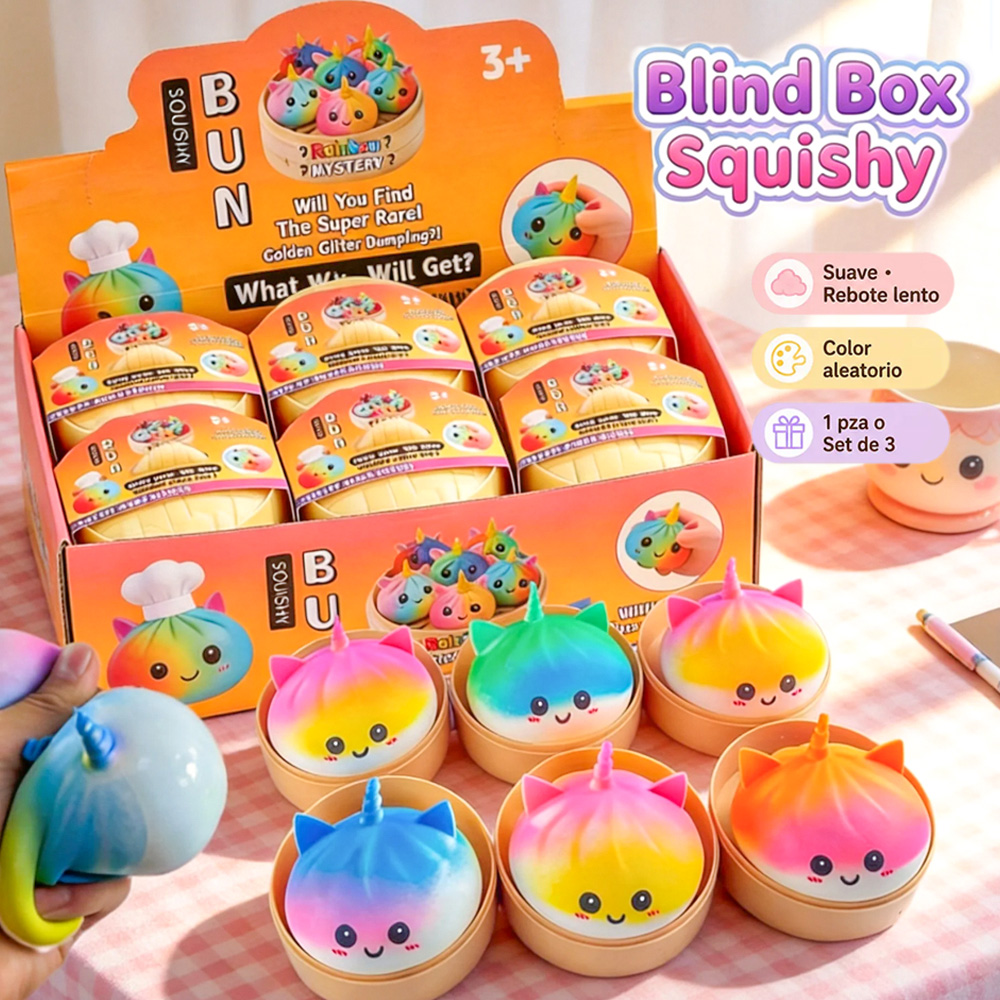 Sports Equipment Box - New Viral Large Rainbow Unicorn Bun