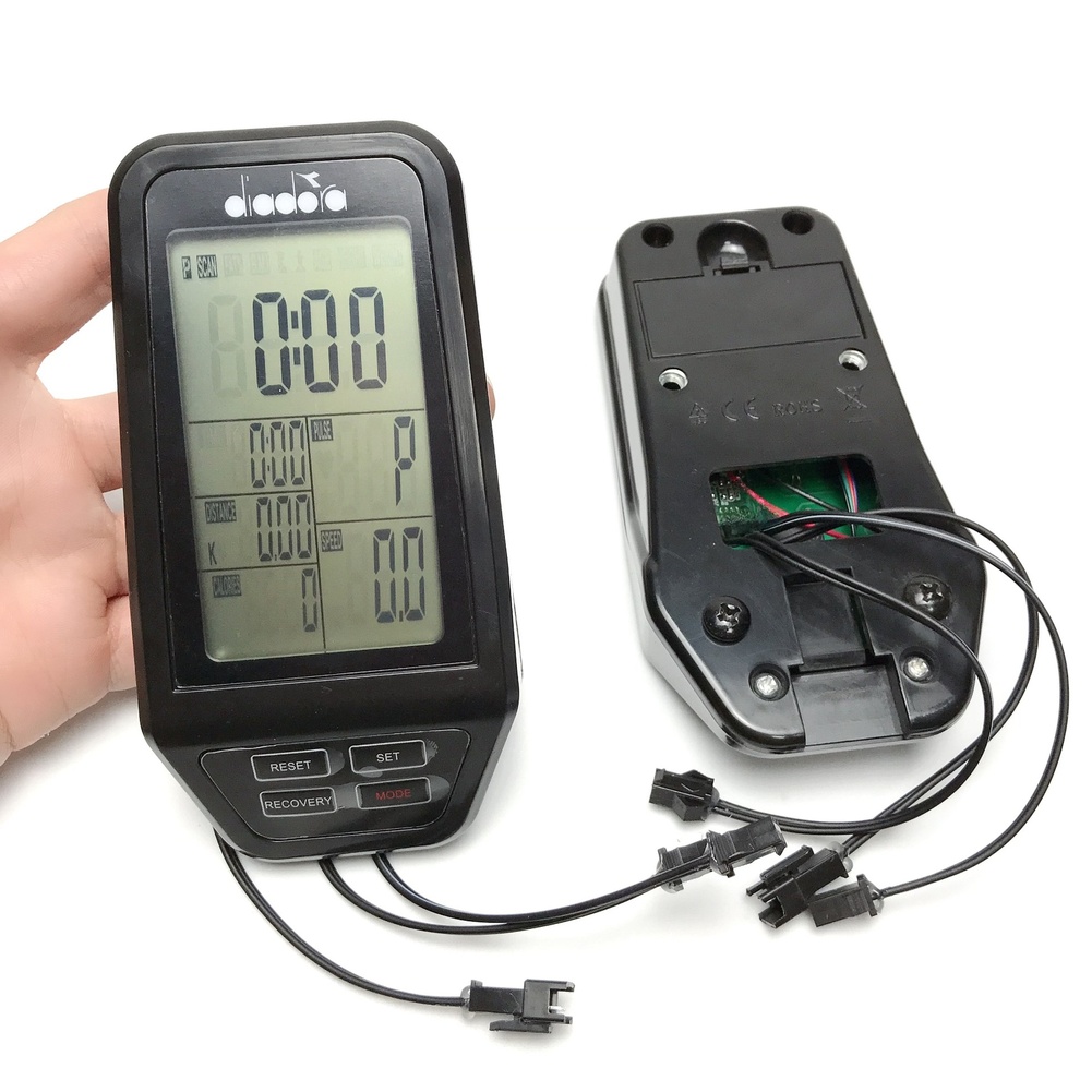 Black Exercise Bike Computer D - Sports Equipment Names recension och pris