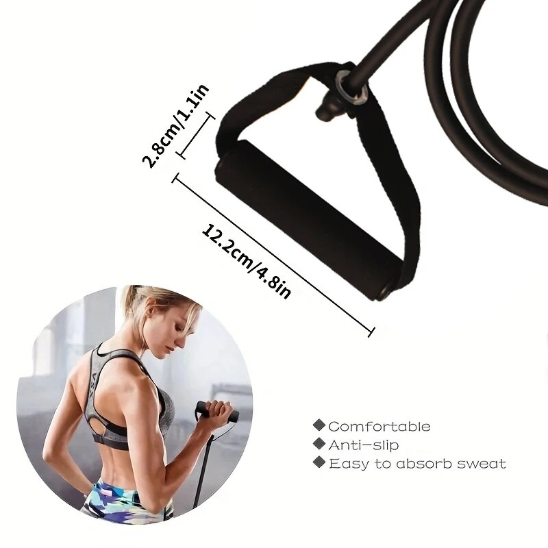 Resistance Bands With Handles, - Sports Equipment At Home recension och pris