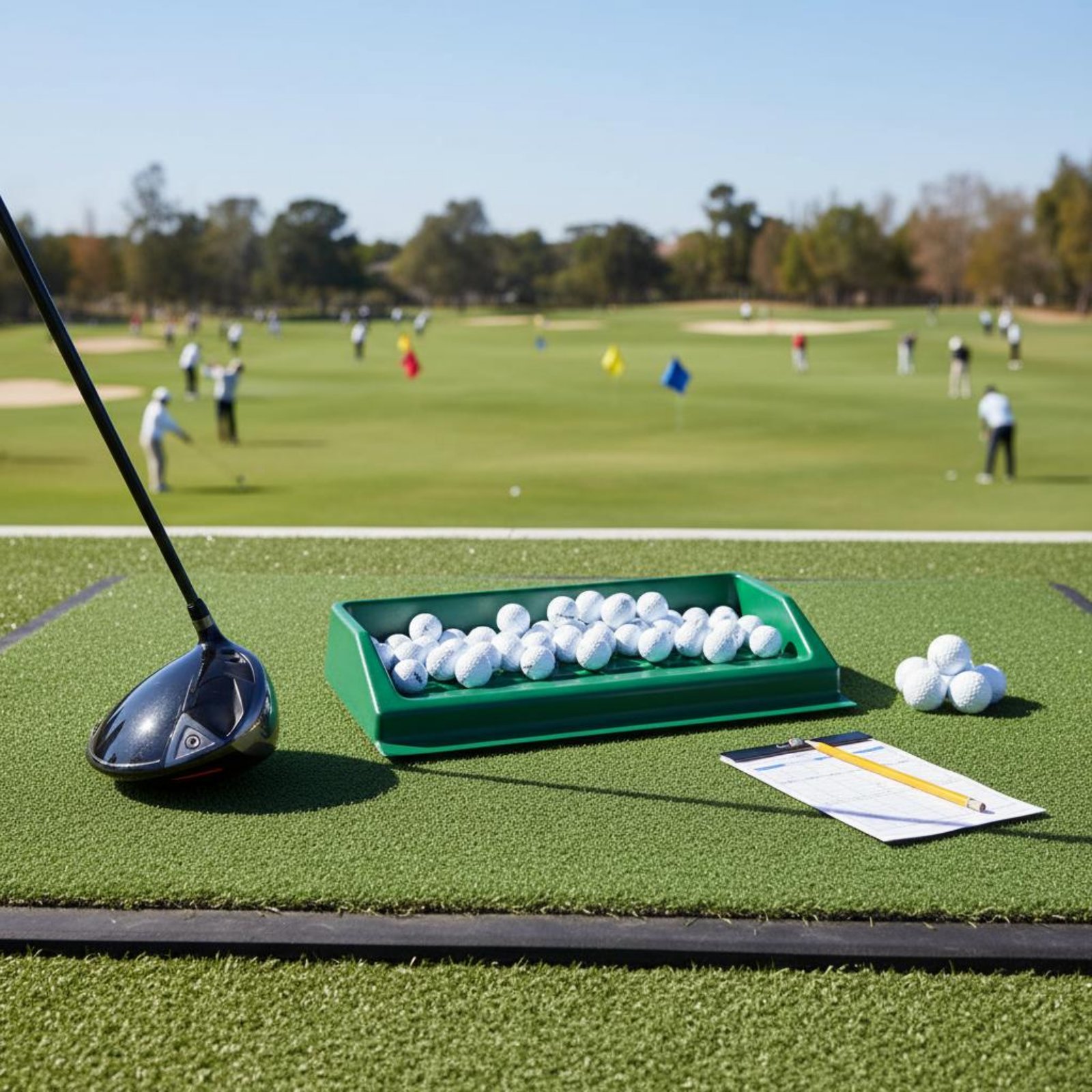 ABS Golf Tee Tray Sturdy Golf  - Sports Equipment Box recension och pris