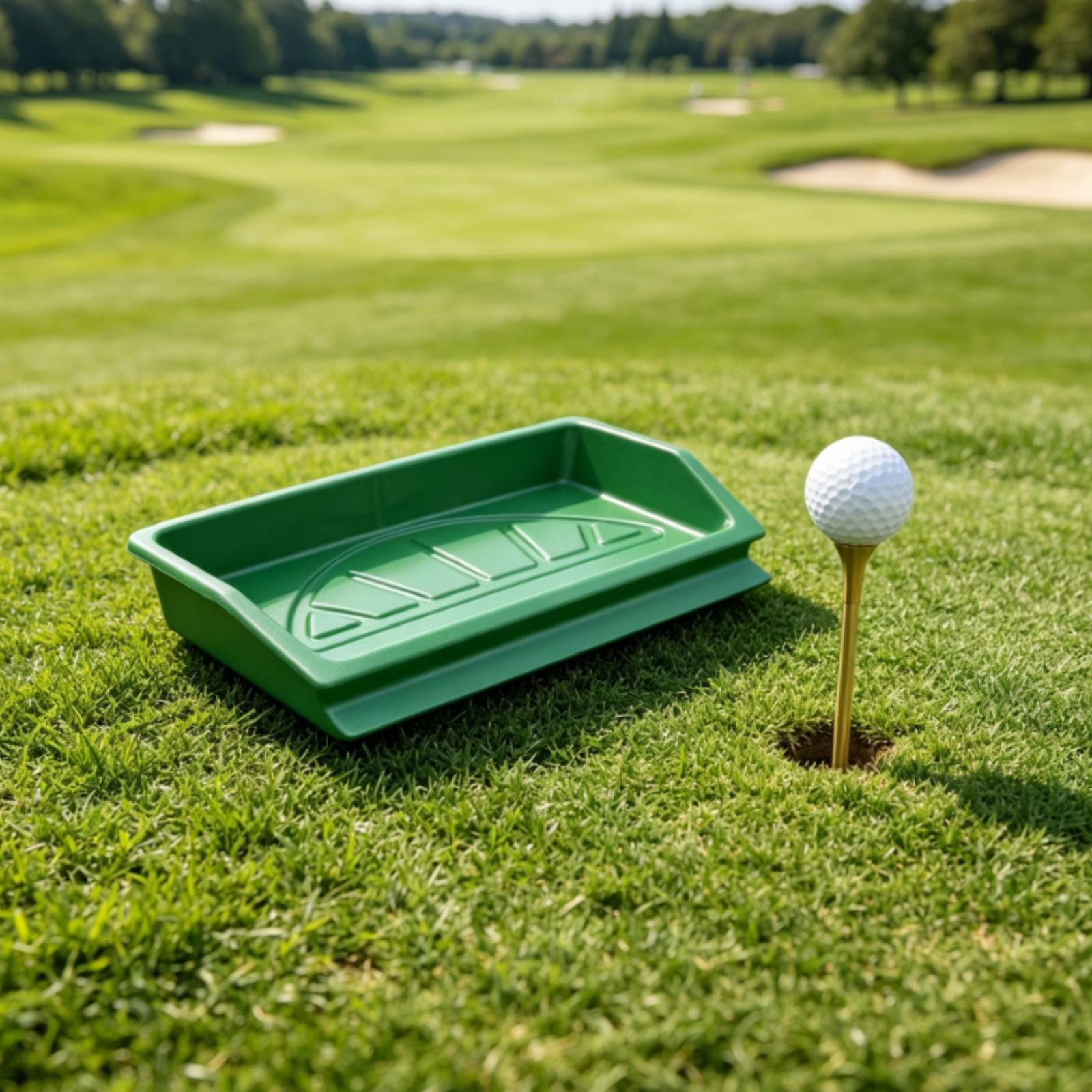 ABS Golf Tee Tray Sturdy Golf  - Sports Equipment Box recension och pris