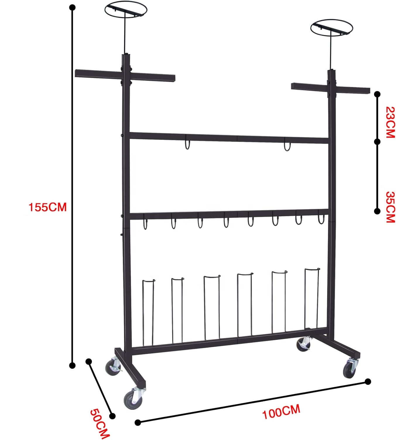Custom Store Floor Sports Equi - Sports Equipment Drying Rack recension och pris