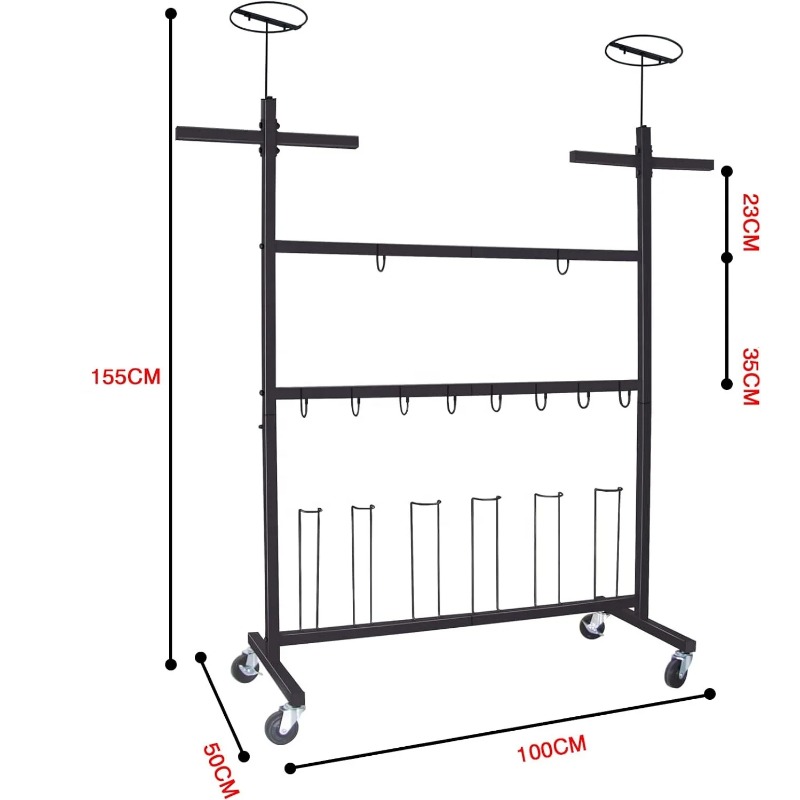 Custom Store Floor Sports Equi - Sports Equipment Drying Rack recension och pris