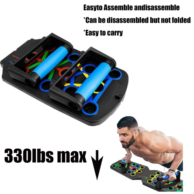 Foldable Push Up Board with Re - Sports Equipment At Home recension och pris